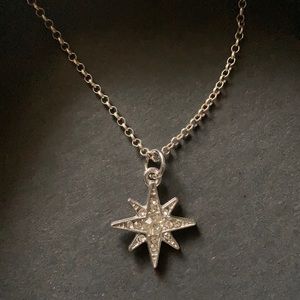 Silver North Star necklaces